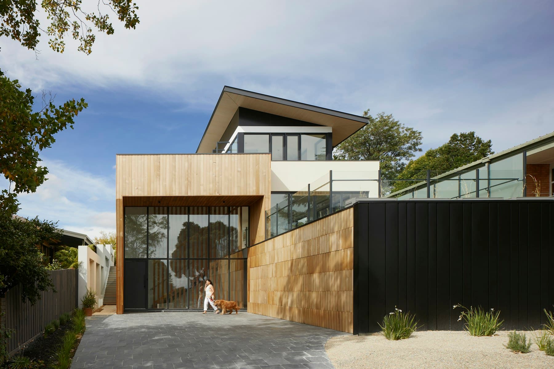 Belle maison de vacances contemporaine